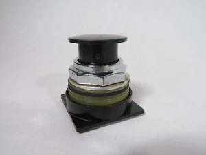 General Electric CR104PBM00B5 Mushroom Push Button Operator Black 1-3/8" USED - Picture 1 of 2