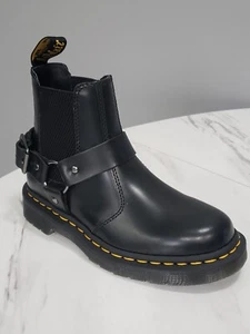NEW Doc Martens Wincox Smooth Leather Buckle Boots Women Size 5 Women / Men 4 - Picture 1 of 6