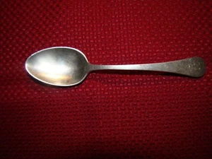 TUTTLE HANNAH HULL {HT} STERLING SILVER TEASPOON MONOGRAMED R - Picture 1 of 2