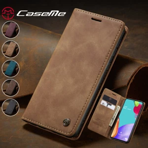 Magnetic Wallet Case Card Leather Flip Cover for Samsung A12/A22/A32/A42/A52/A72 - Picture 1 of 29