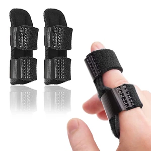 2 Pcs Finger Splint,Trigger Finger Splint for Fingers Straightening Arthritis - Picture 1 of 6