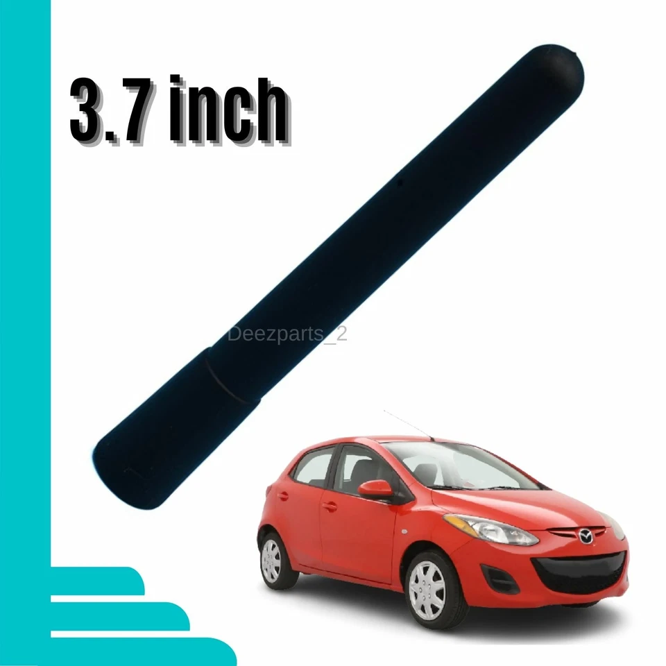 Антенна 3,7 дюйма черная для Mazda 2 2011-2014 - Изображение 1 из 4