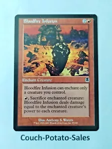 MTG Bloodfire Infusion Apocalypse 57/143 Regular Common - Uncirculated - Picture 1 of 3