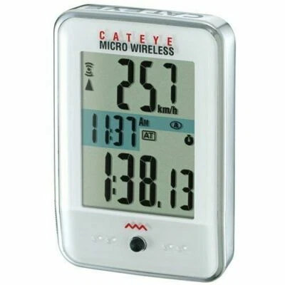 CAT EYE cycle computer MICRO WIRELESS CC-MC200W White - Image 1 of 4