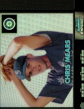 2000 (MARINERS) Bowman Chrome Retro/Future Refractors #211 Chris Mears