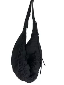 COS Canopy Oversized Crossbody Bag - Zipper & Ruched Shape, Adjustable Strap - Picture 1 of 8