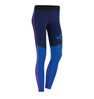 Kari Traa Marika Leggings Multicolour Blue & Neon Pink Activewear Gym Athletic