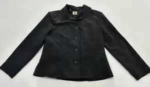 Ladies Size M TCC Vintage Thomas Cook Casual Grey Jacket Coat - Buttons VGC - Picture 1 of 6