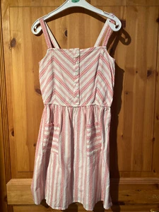 Kleid Mädchen Mädchenkleid Sommerkleid Strandkleid Gr. 134 Sommer - Bild 1 von 3