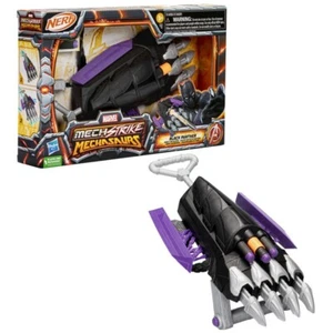 New NERF Mech Strike Mechasaurs Marvel Black Panther Sabre Claw Blaster Avengers - Picture 1 of 5
