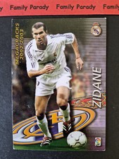 2002 2003 Zinedine Zidane Madrid Mega Cracks Panini Sports 376 Spanish Card