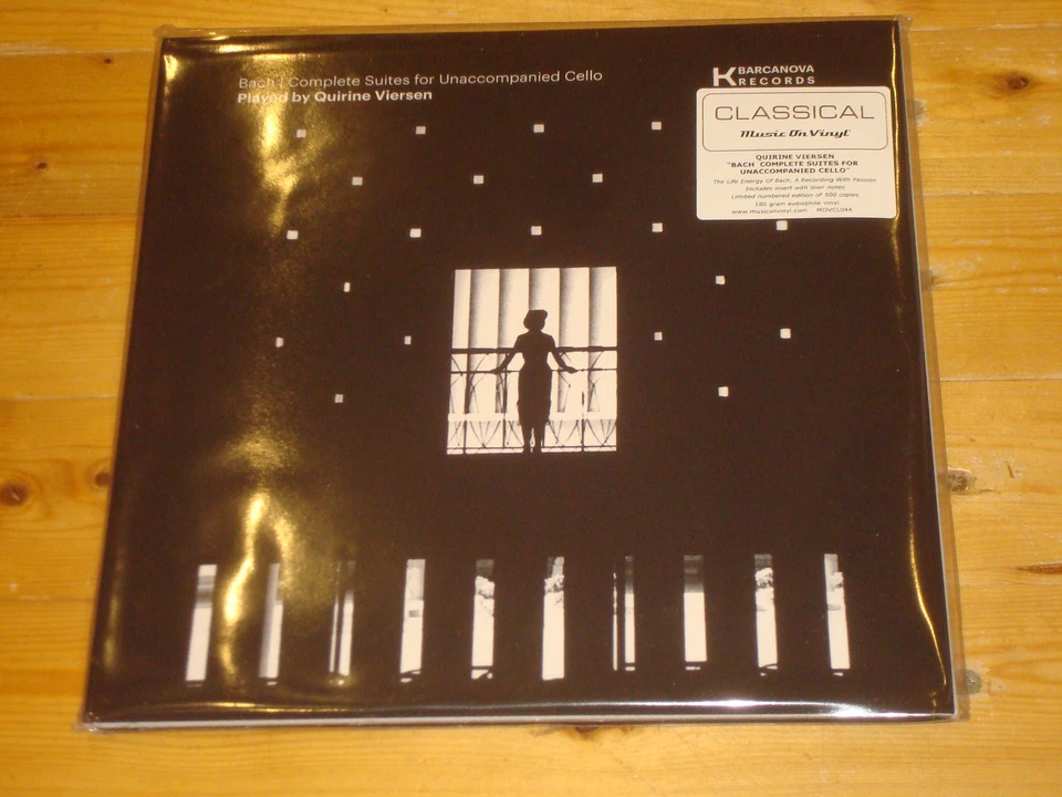 Bach Cello Suites QUIRINE VIERSEN BARCANOVA 3x180g LP Limited Numbered Edition - Image 1 of 1