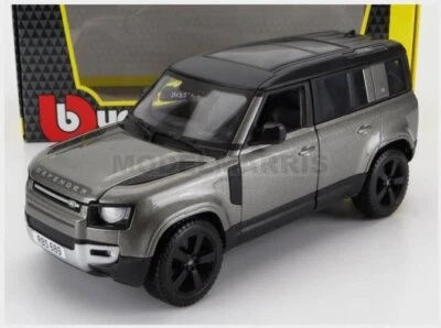 BURAGO BU21101S LAND ROVER - NEW DEFENDER 110 2020 - GREY MET BLACK - 1/24 - Immagine 1 di 2