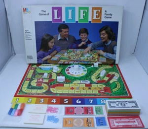 Vintage 1985 Milton Bradley The Game of Life Board Game 100% COMPLETE! - Picture 1 of 11
