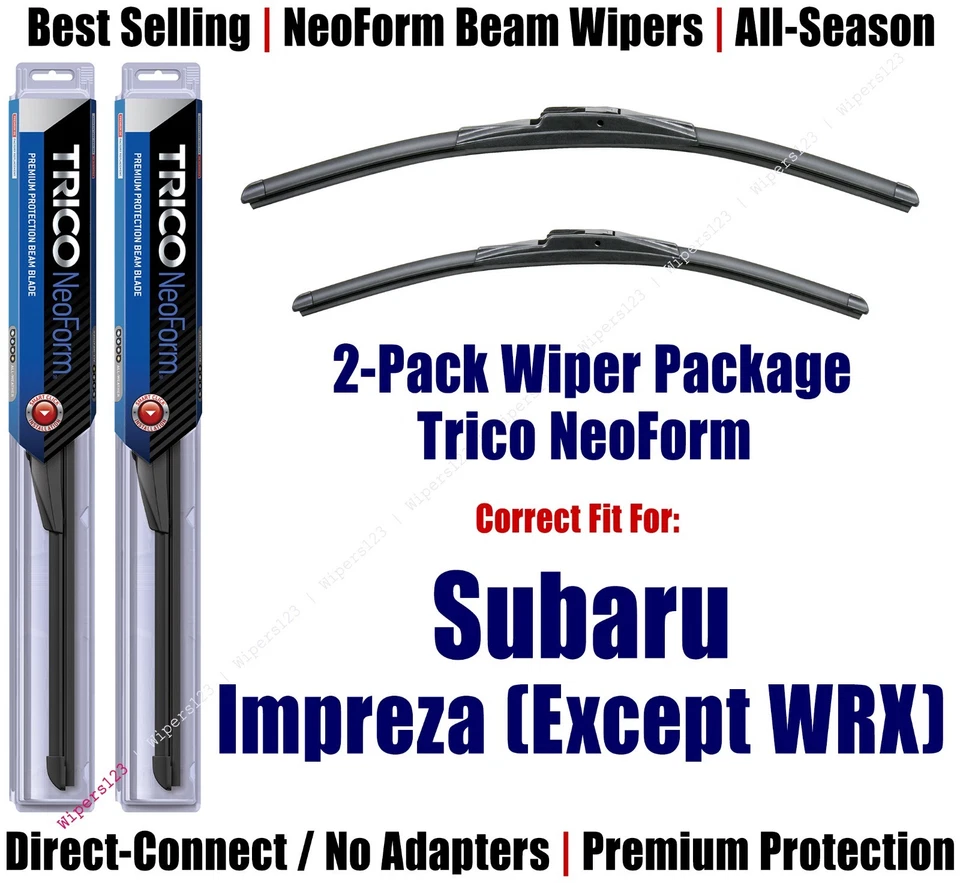 Limpiaparabrisas NeoForm Premium 2pk apto para Subaru Impreza 2010-2011 (excepto WRX) 16240/160 Foto 1 de 1