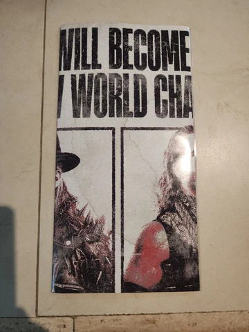 Pro Wrestling Crate Exclusive WWE ECW AEW 17" X 22" Poster All Out Jericho Hangm Cover