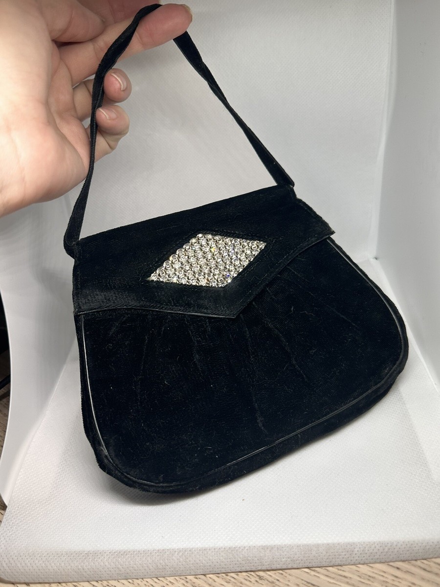 Velvet 1950s Vintage Bags, Handbags & Cases for sale | eBay