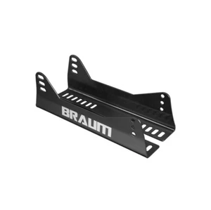 Braum® - Steel Offset Universal Side Mount Bracket For One Seat (BRAC-UNSS) - Foto 1 di 1