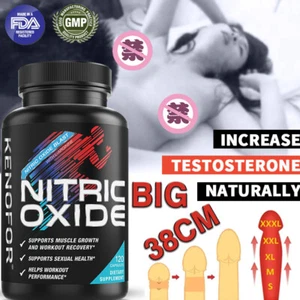 Men's Enhancement L-Arginne, L-Citrulline 30/60/120 Capsules Maximum Effect - Picture 1 of 11