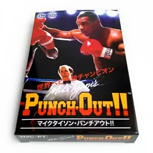 Mike Tyson's PUNCH-OUT - Empty box replacement spare case for Famicom game tray - Picture 1 of 5