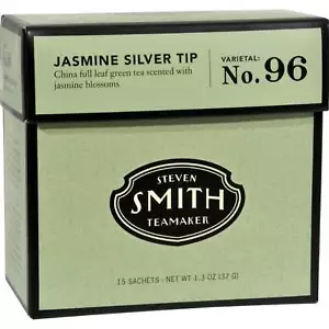 Smith Teamaker Green Tea Jasmine Silver Tip 15 Bag - Picture 1 of 4