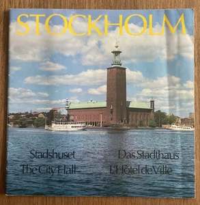 Vintage 1983 Stockholm Photo Guide Book - Picture 1 of 4