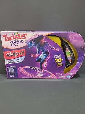Twister Rave Skip It elektronisches Leuchtspiel schwarz Hasbro neu im Karton - Bild 1 von 2