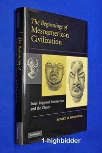 Beginnings of Mesoamerican Civilization 1st/1st HCDJ Rosenswig Olmec Archaeology - Picture 1 of 7