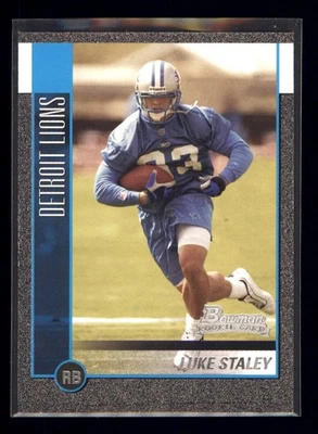 2002 Bowman #160 Luke Staley Silver 144/250 - Image 1 of 2