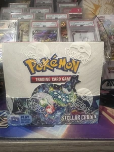 Pokemon TCG Scarlet & Violet Stellar Crown Booster Box 36 Packs Sealed - Picture 1 of 3