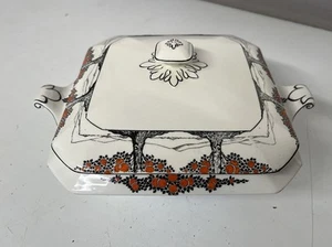 Crown Ducal Orange Tree Tureen Lidded Dish Serving - Picture 1 of 13