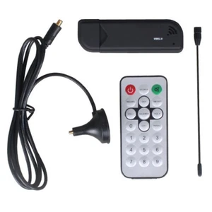 Mini Stick USB -T+ + Tuner Recorder Receiver for Laptop /PC (Black) - Afbeelding 1 van 7