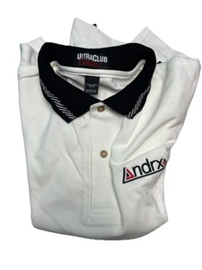 Andrx Weiß Button Down Hemd Kurzarm Herren - Bild 1 von 5