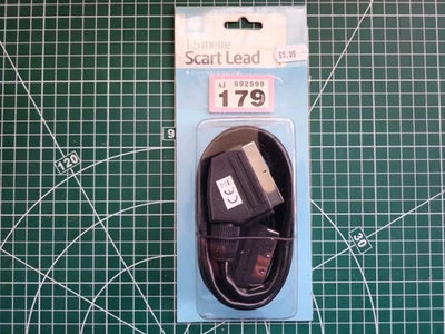 21 pin Scart to Scart Lead 1.5 metre - Image 1 of 2