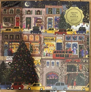 Luces de Invierno - Rompecabezas de Lámina de Navidad 500 Piezas Nuevo - Imagen 1 de 1
