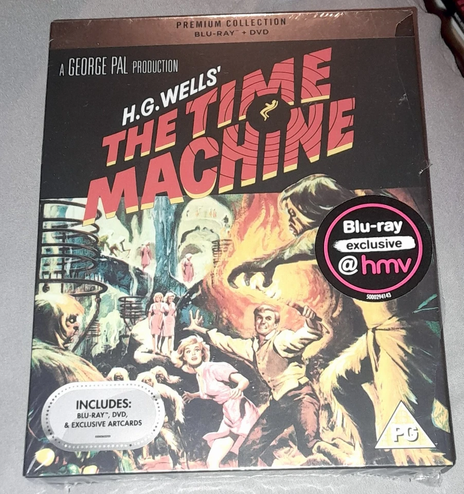 The Time Machine - Blu Ray, Premium Collection, 2 discs with slipcase - Image 1 of 2