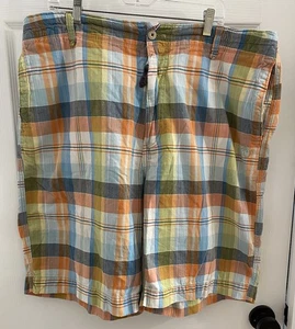 Union Bay Plaid Shorts Mens Size 40 Skater Grunge Preppy - Picture 1 of 8