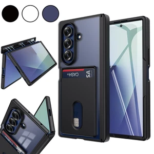 For Samsung Galaxy Z Fold 7 Screen Protector Case Hinge Protection + Card Holder - Picture 1 of 56