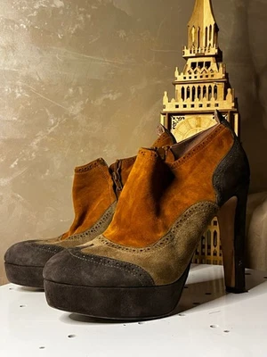 L'AUTRE CHOICE Botines Multicolor Mujer Zapatos Botas Talla EUR 40,5 - Imagen 1 de 4