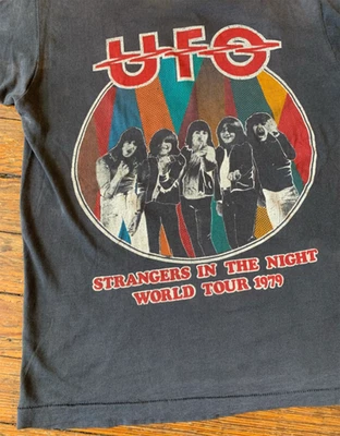 Vintage 1979 UFO Strangers in the night Tour T Shirt Size S M L 234XL SG093 - Image 1 of 3