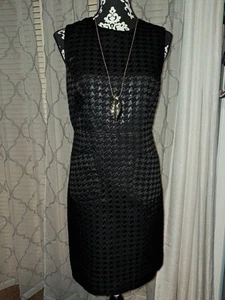 Tory Burch Size 6 Black shift Dress Lined With Pockets - Picture 1 of 7