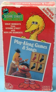 Sesame Street VHS: Play-Along Games & Songs (1980s) CTW Time-Life Video - Picture 1 of 3