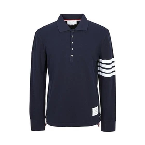Thom Browne T-shirt à col polo à manches longues MJP137G 07976 415 143139082 - Picture 1 of 9