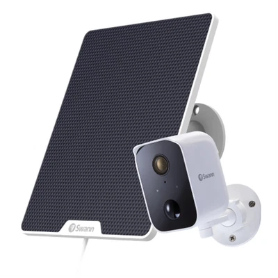 Swann CoreCam Wireless Security Camera w Solar Charging Panel SWIFI-CORESOL-GL - Image 1 of 4