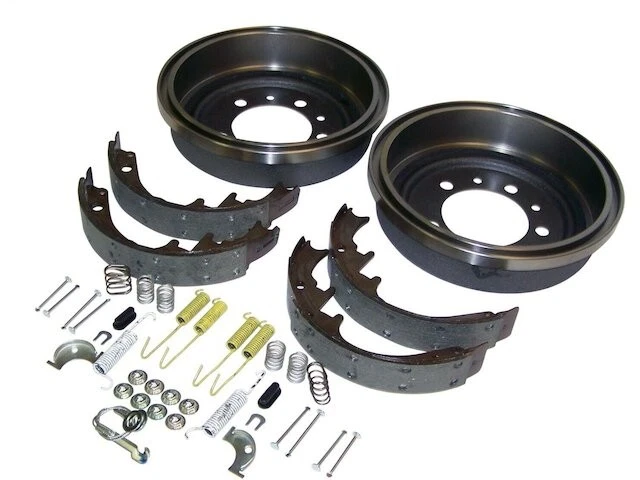 后鼓制动鞋和鼓套件 49GMJB59 适用于 CJ7 CJ5 Scrambler 1979 1986 1985 — 第 1/1 张图片