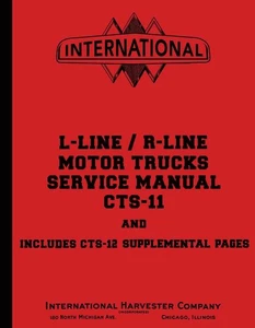 Service Manual for 1950-1955 International L and R Series Truck - Picture 1 of 8