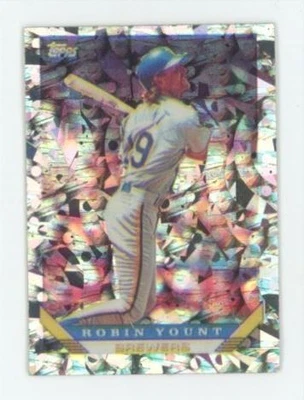 1993 年 Topps Mirco PRISM Robin Yount Milwaukee Brewers #1 C18 — 第 1/2 张图片