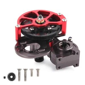 Alloy Machined Main Gearbox w/ Metal Gears for Axial SCX-10 Honcho, Jeep & Dingo - Picture 1 of 1