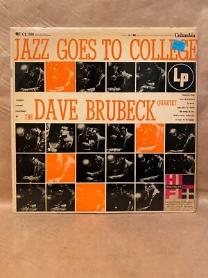 Jazz Goes to College Album by Dave Brubeck Quartet 12" Vinyl LP 33 RPM Columbia - Image 1 of 4