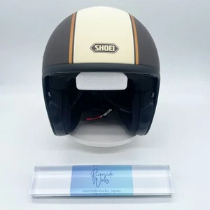 Shoei J O CARBURETTOR TC-10 Open Face Motorcycle Jet Helmet Size L Japan New - Picture 1 of 16